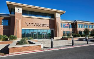 Armortex installation at city of New Braunfels Police Department