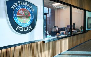 Armortex installation at the New Braunfels Police Station